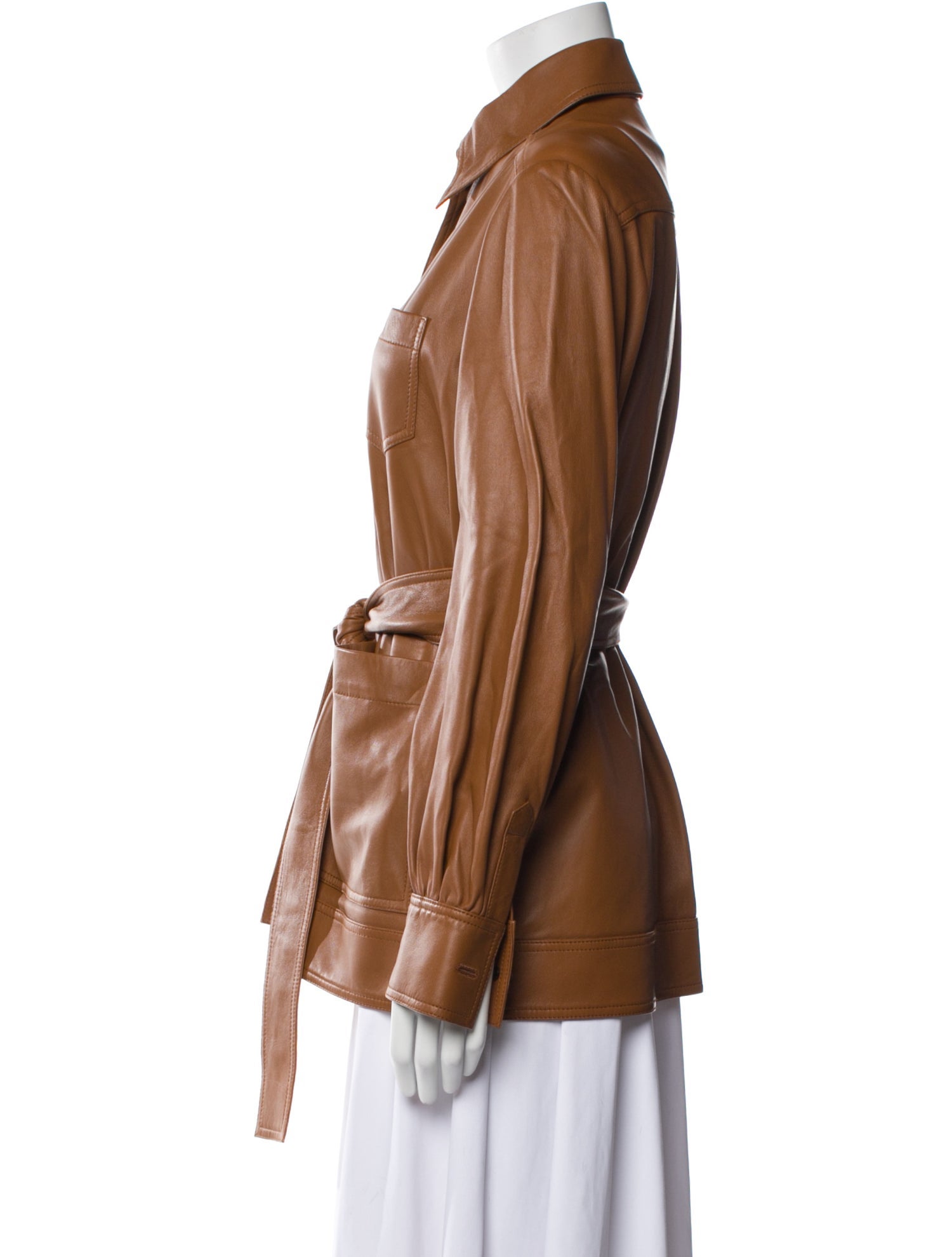 Joseph Lambskin Utility Jacket