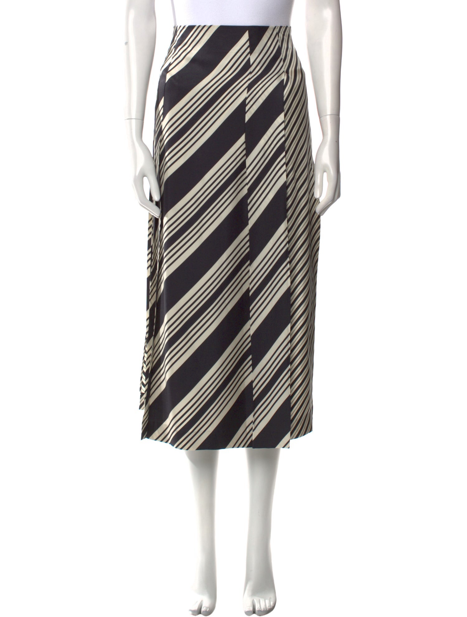 Joseph Silk Midi Length Skirt