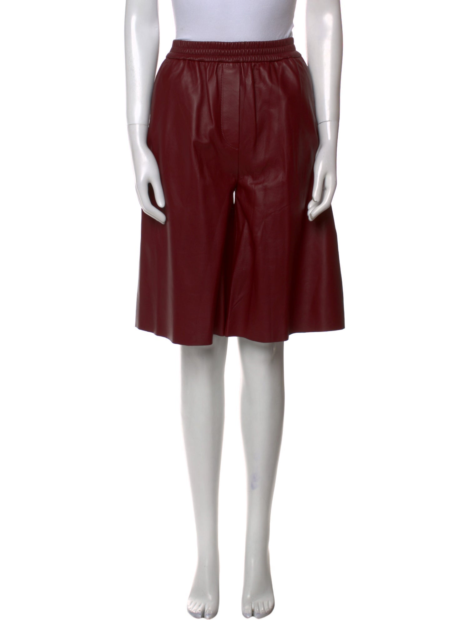 Joseph Lambskin Knee-Length Shorts w/ Tags