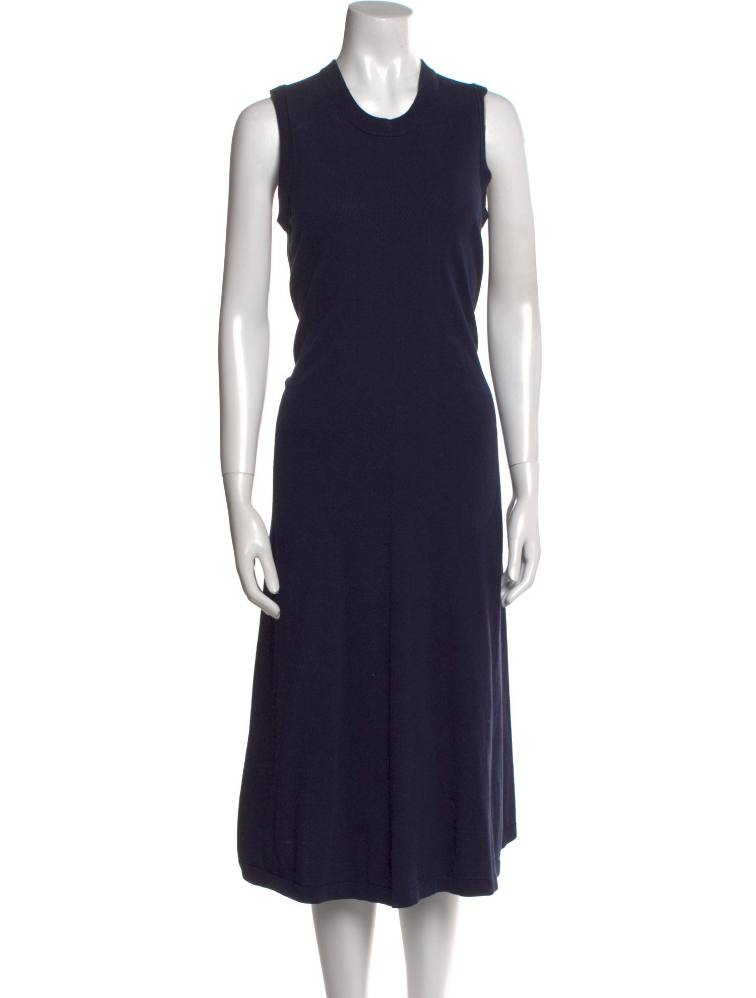 Joseph Crew Neck Midi Length Dress
