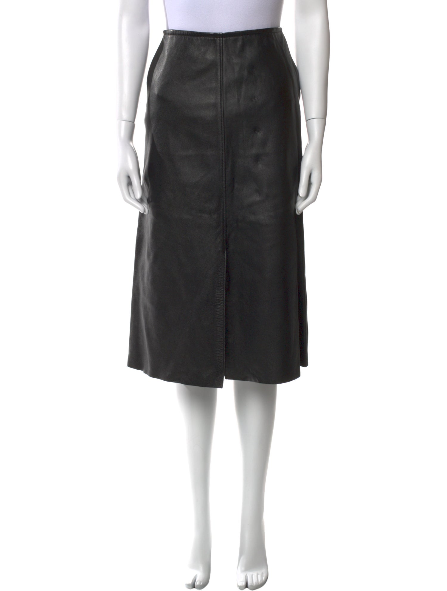 Joseph Leather Knee-Length Skirt