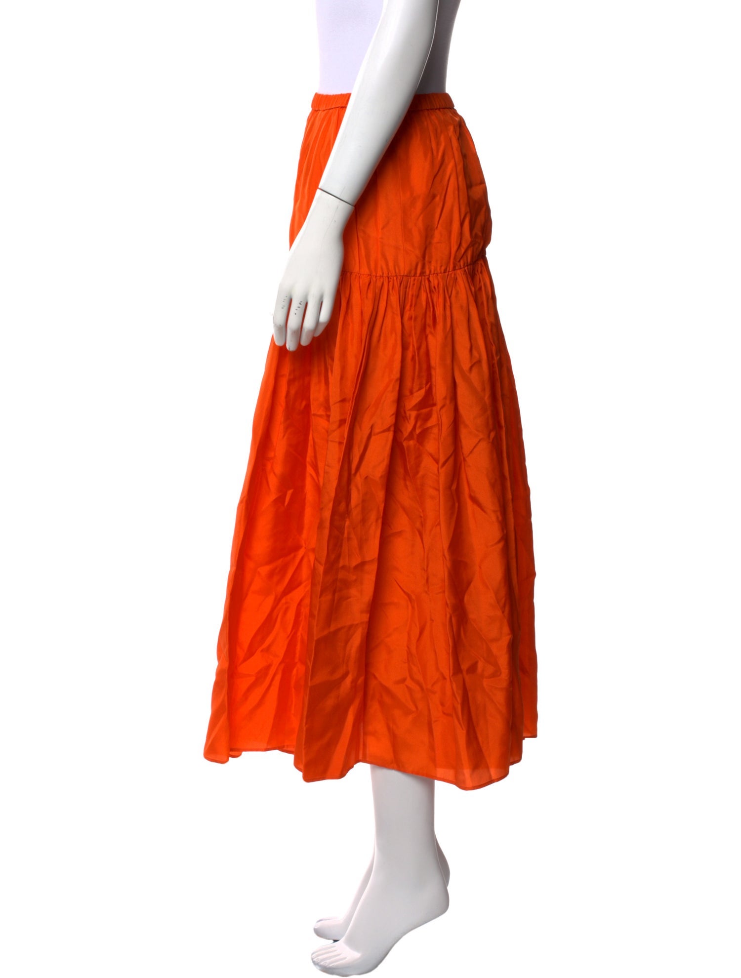 Joseph Silk Midi Length Skirt w/ Tags