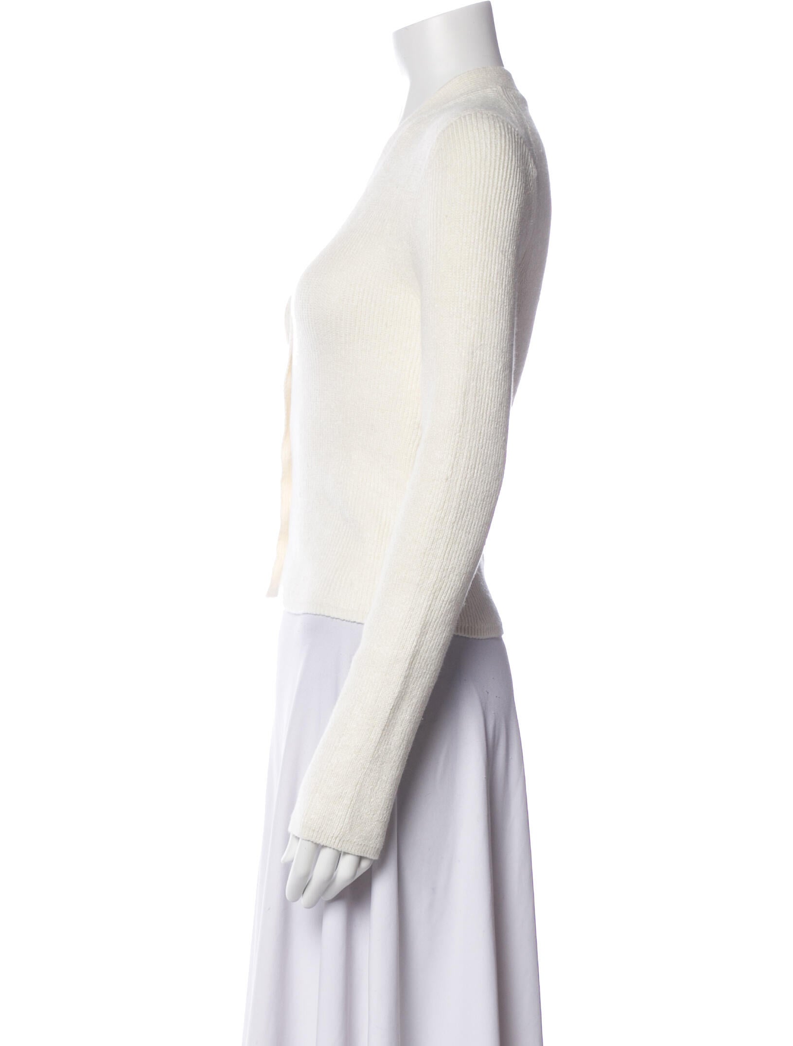 Joseph Linen V-Neck Sweater