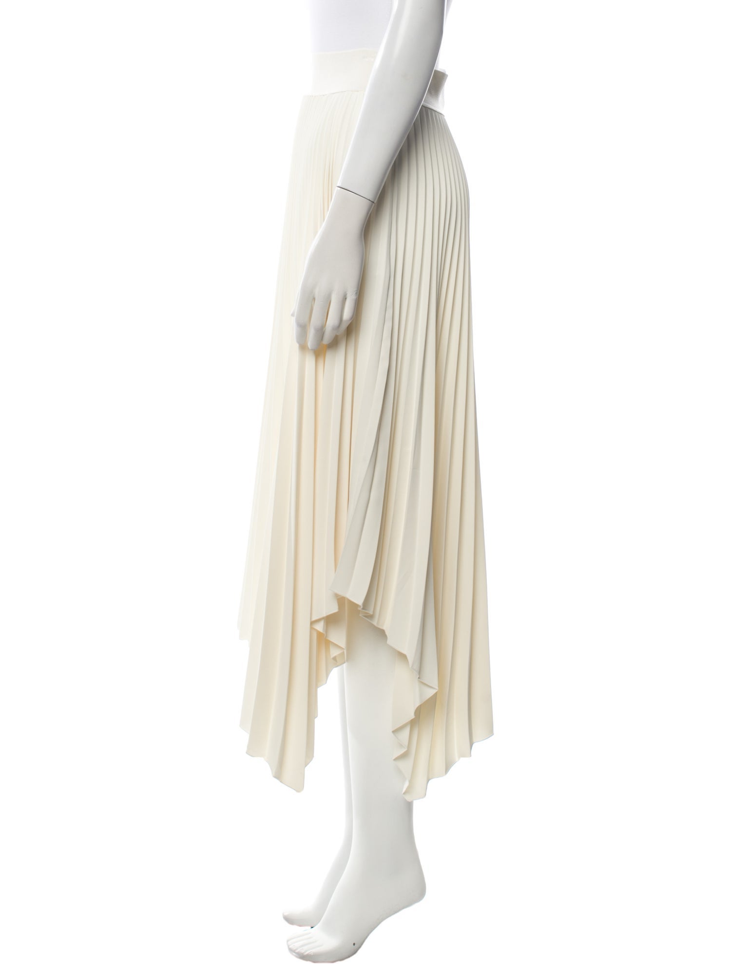 Joseph Embroidered Accent Knee-Length Skirt