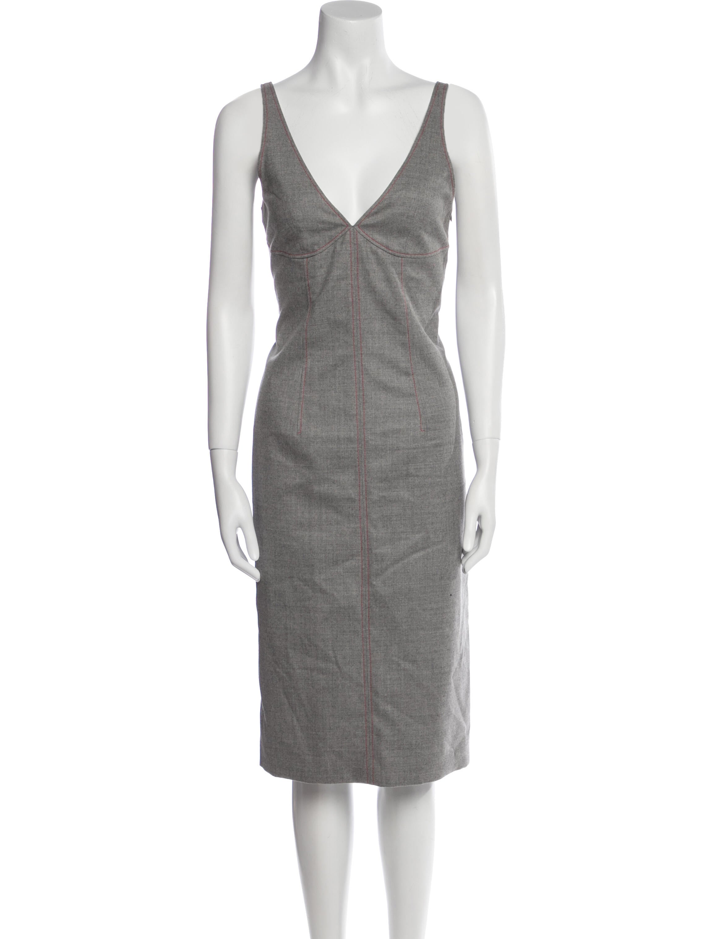 Joseph Wool Midi Length Dress