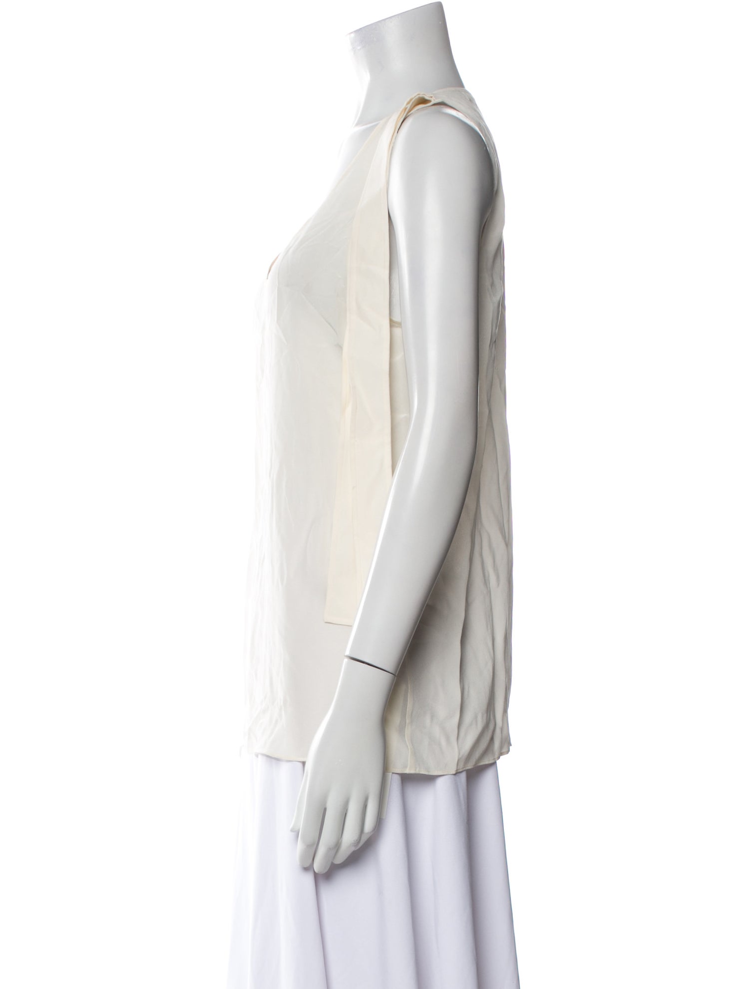 Joseph Silk Scoop Neck Top