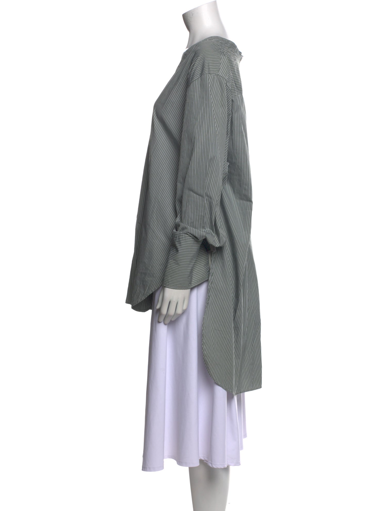 Joseph Striped V-Neck Tunic