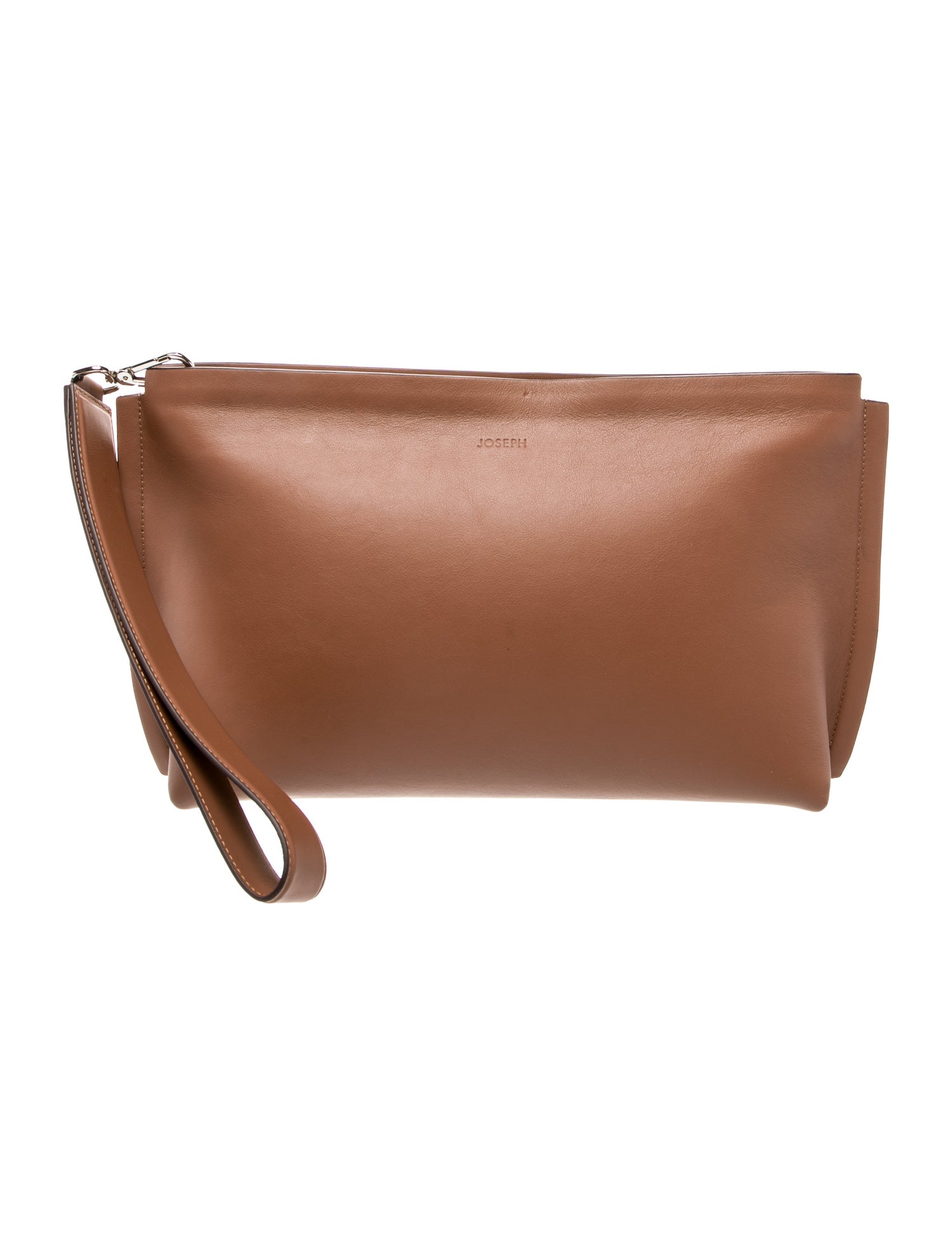 Joseph Leather Clutch