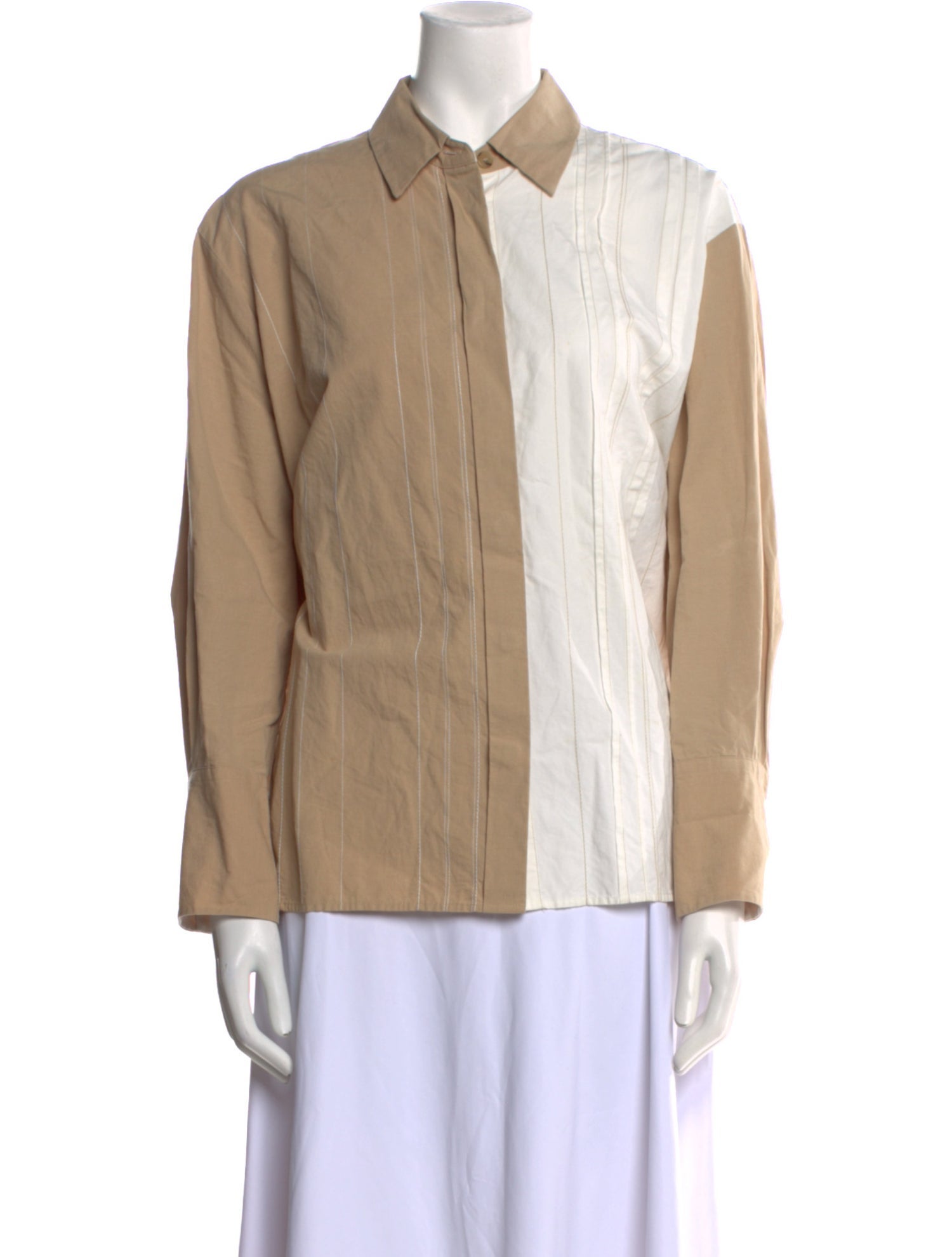 Joseph Long Sleeve Button-Up Top