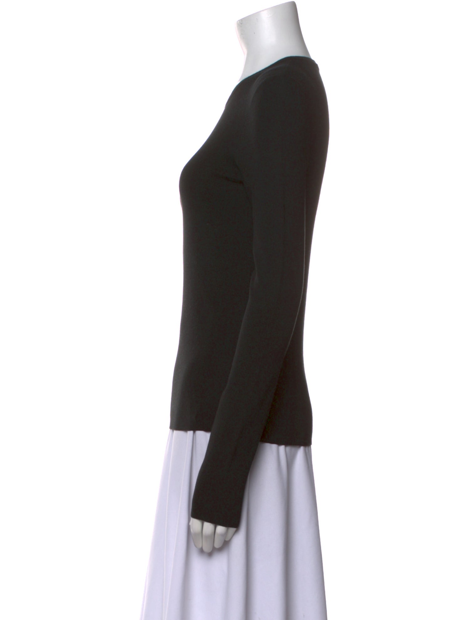 Joseph Silk Crew Neck Top