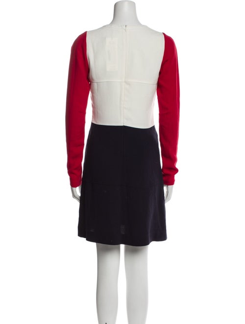 Joseph Colorblock Pattern Mini Dress