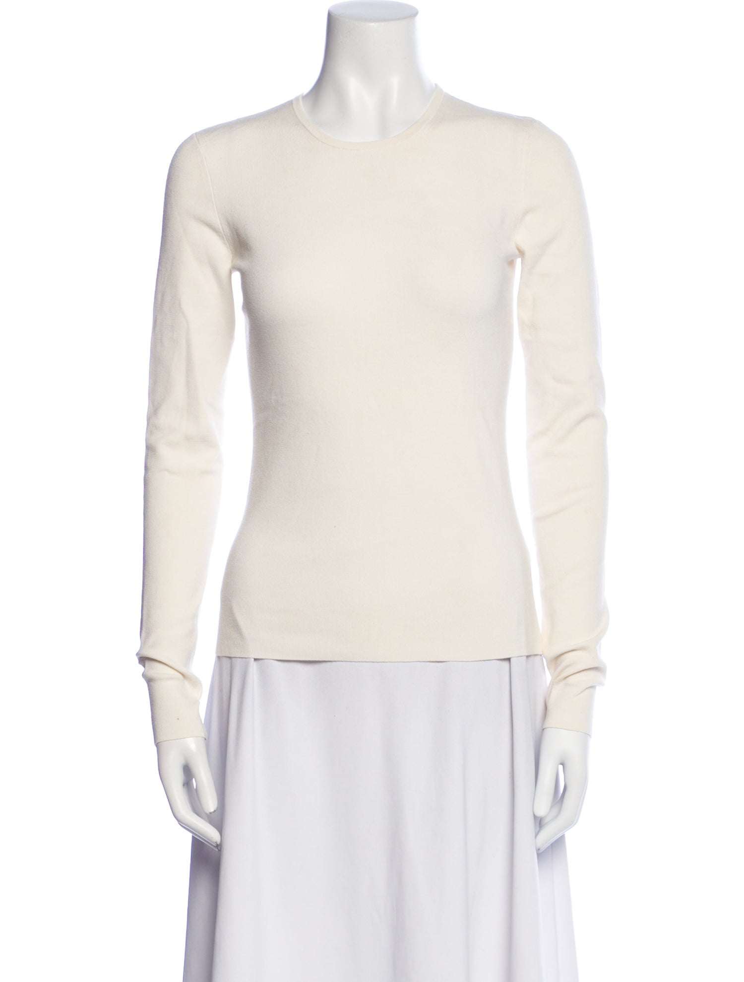 Joseph Silk Crew Neck Sweater