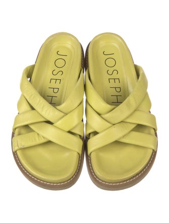 Joseph Leather Slides