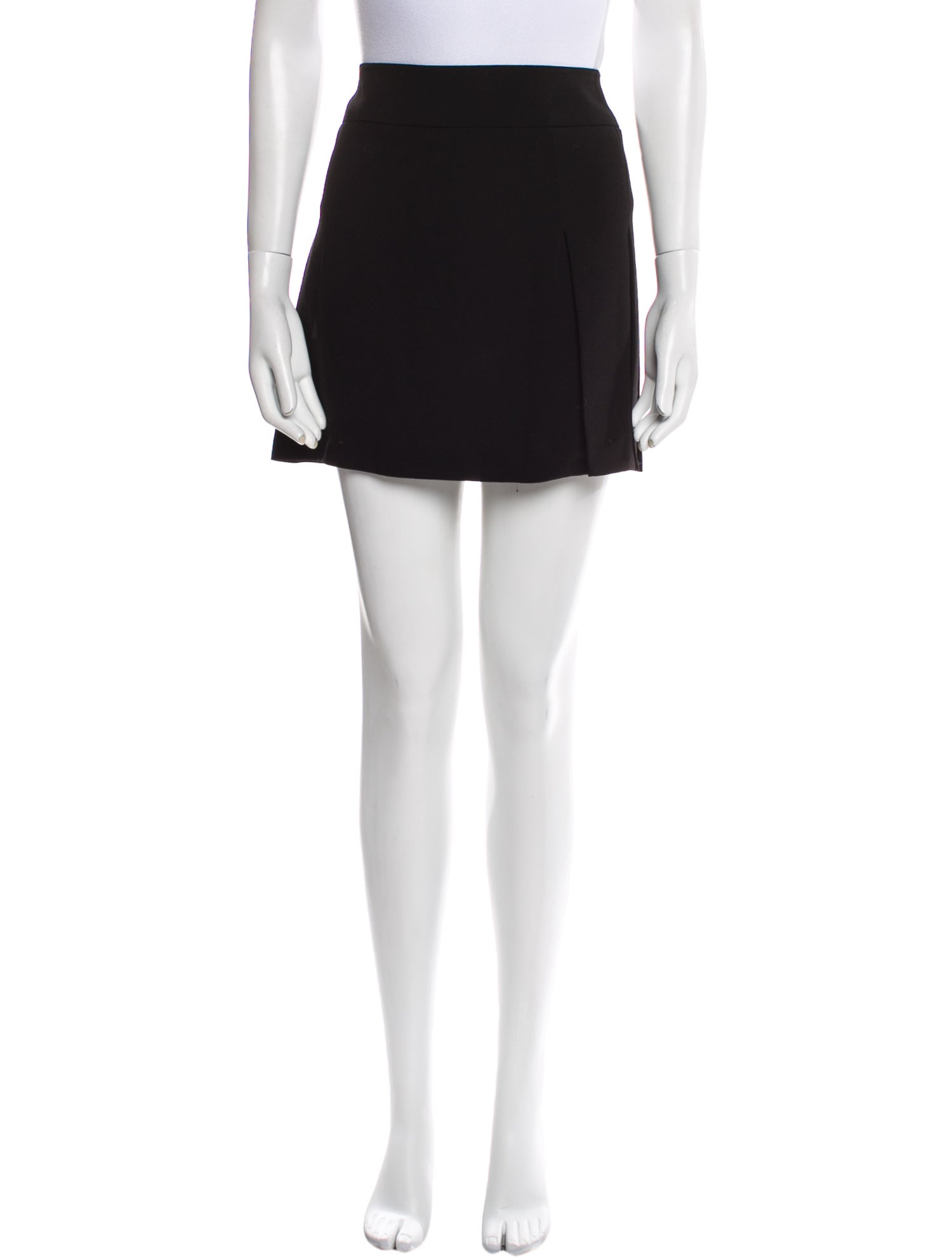 Joseph Pleated Accents Mini Skirt