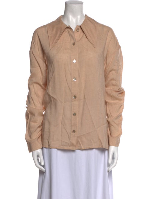 Joseph Long Sleeve Button-Up Top