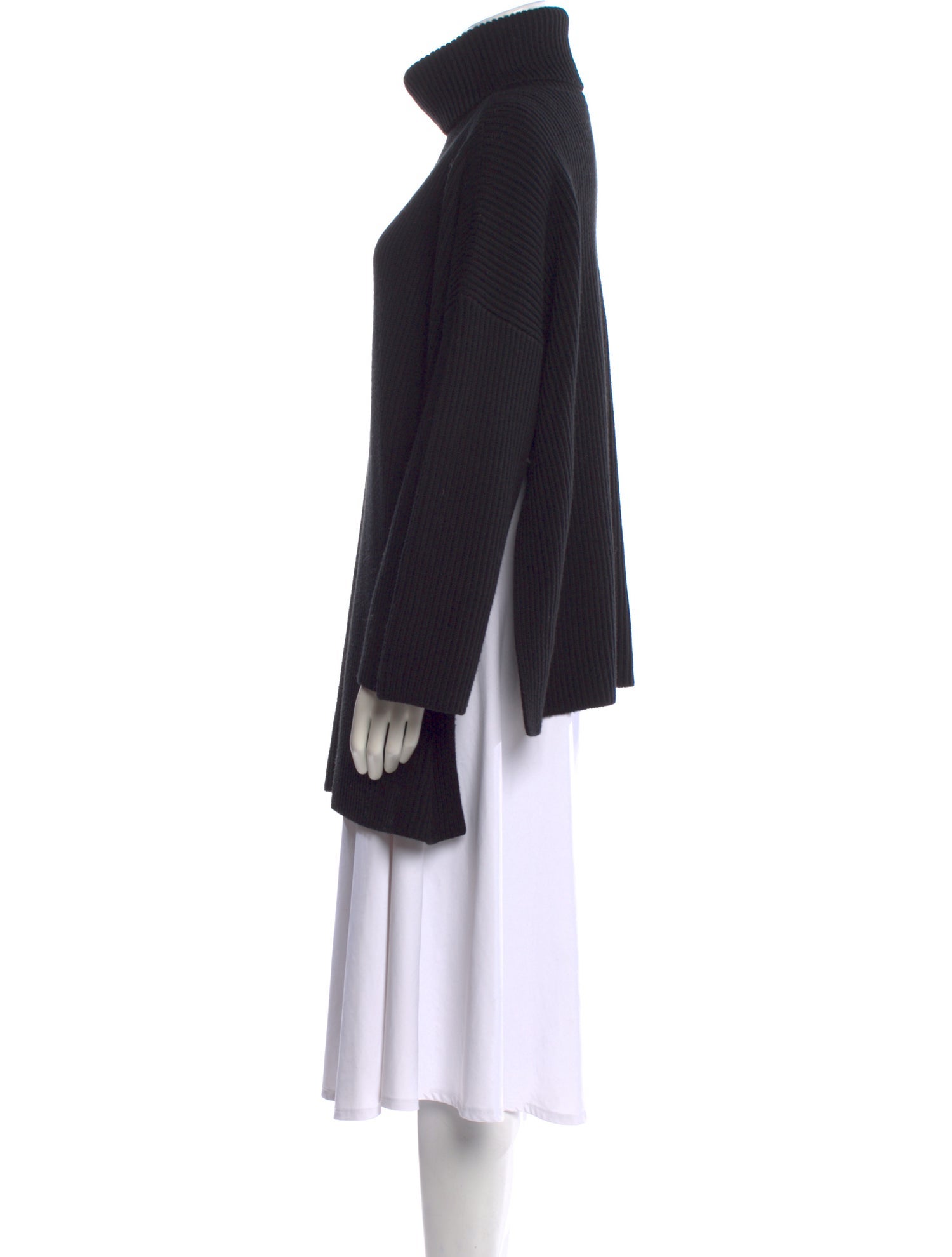 Joseph Wool Mock Neck Sweater