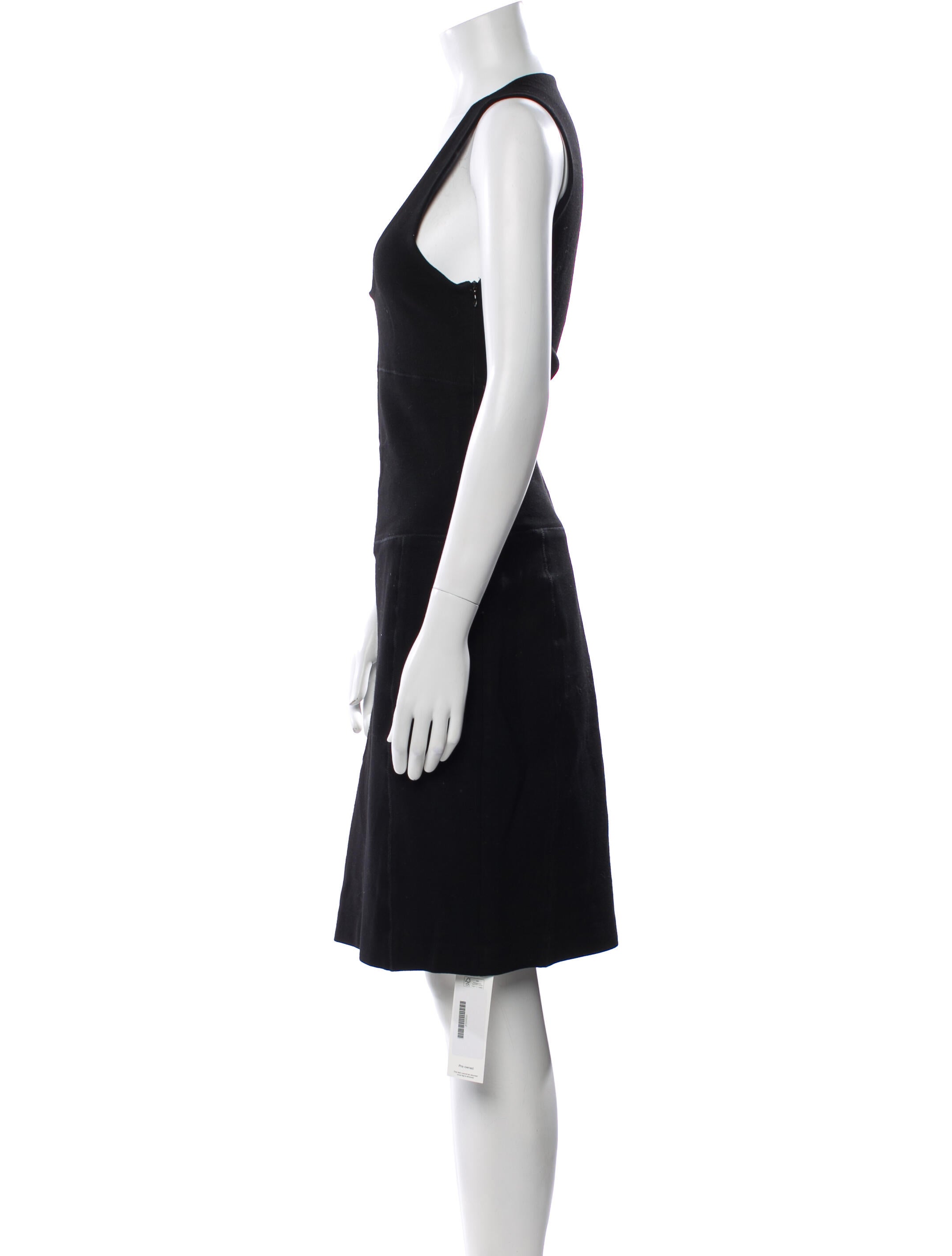 Joseph Scoop Neck Knee-Length Dress