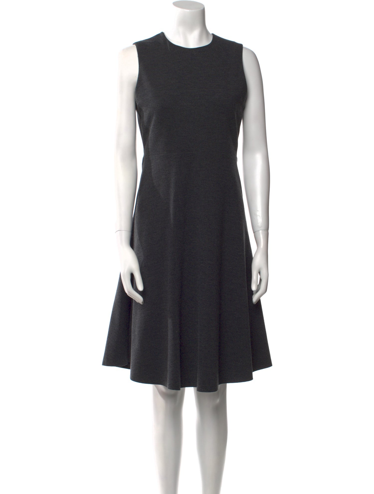 Joseph Crew Neck Knee-Length Dress
