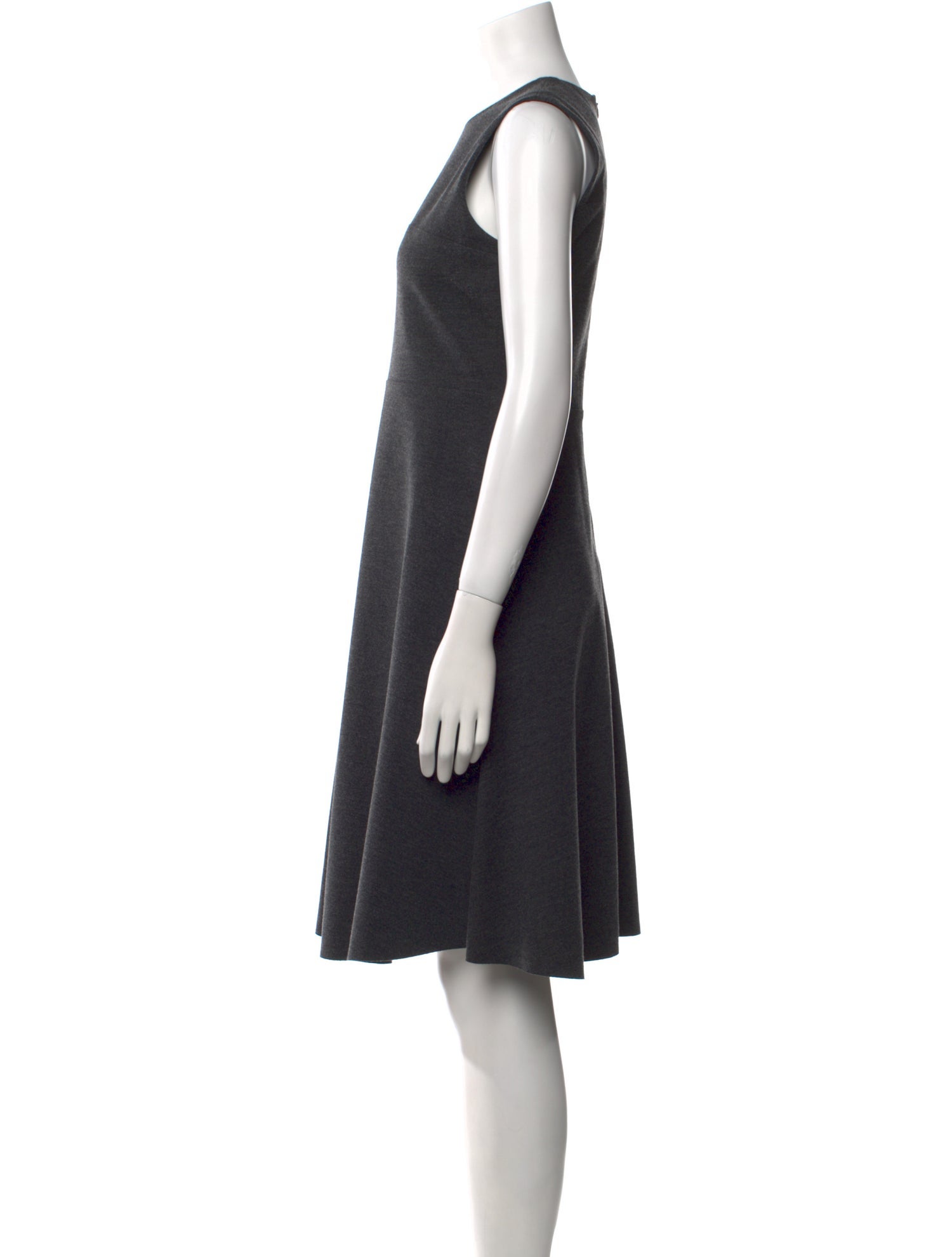 Joseph Crew Neck Knee-Length Dress