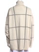 Joseph Merino Wool Plaid Print Sweater