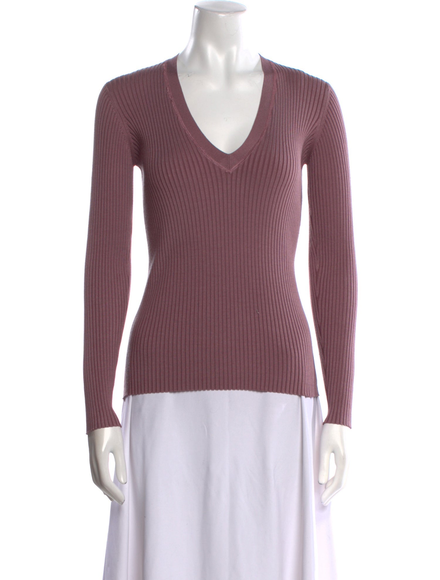 Joseph Silk V-Neck Sweater