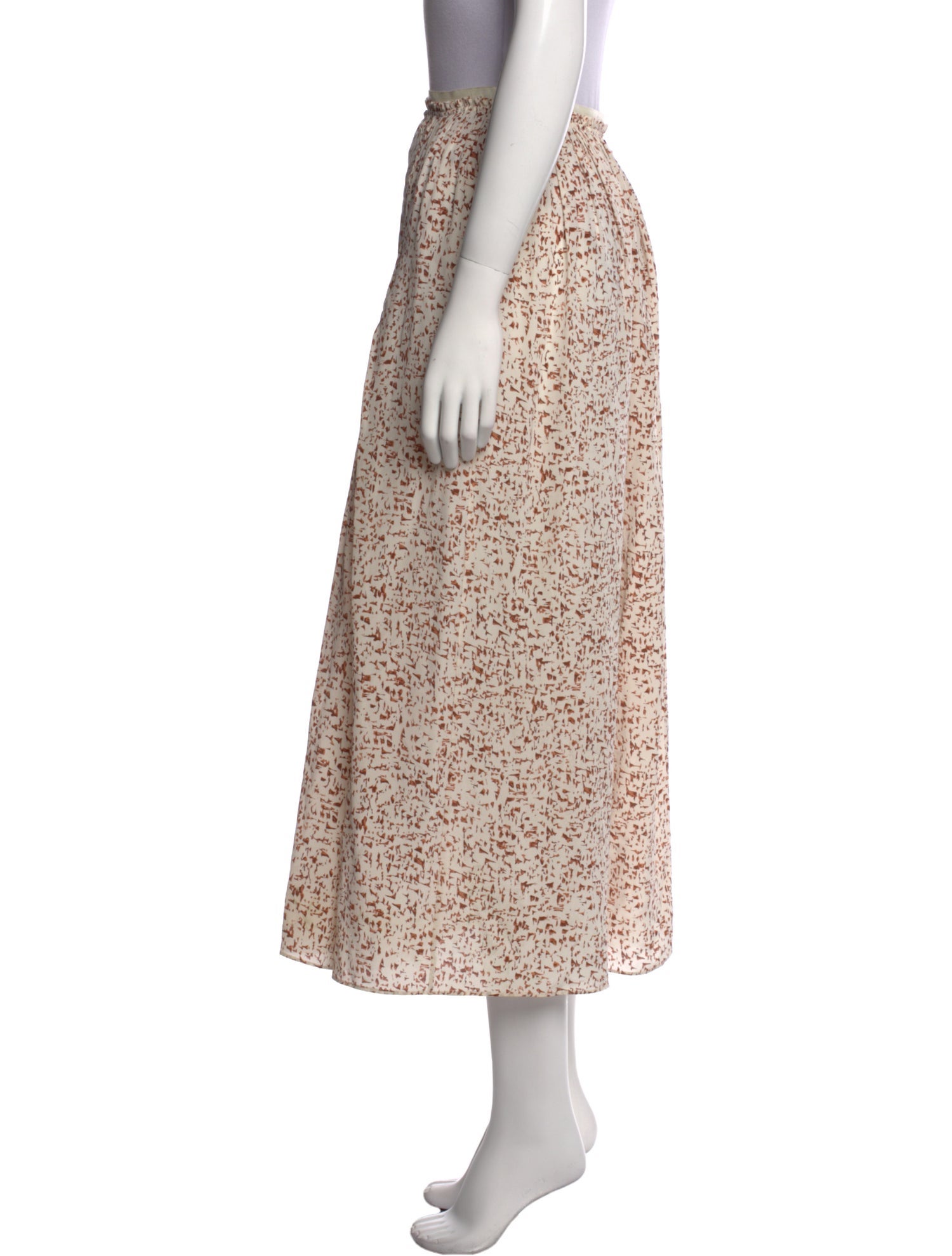 Joseph Silk Midi Length Skirt