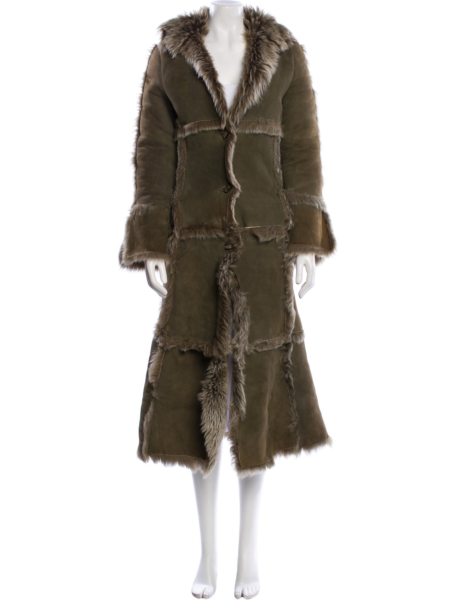 Joseph Vintage Shearling Fur Coat