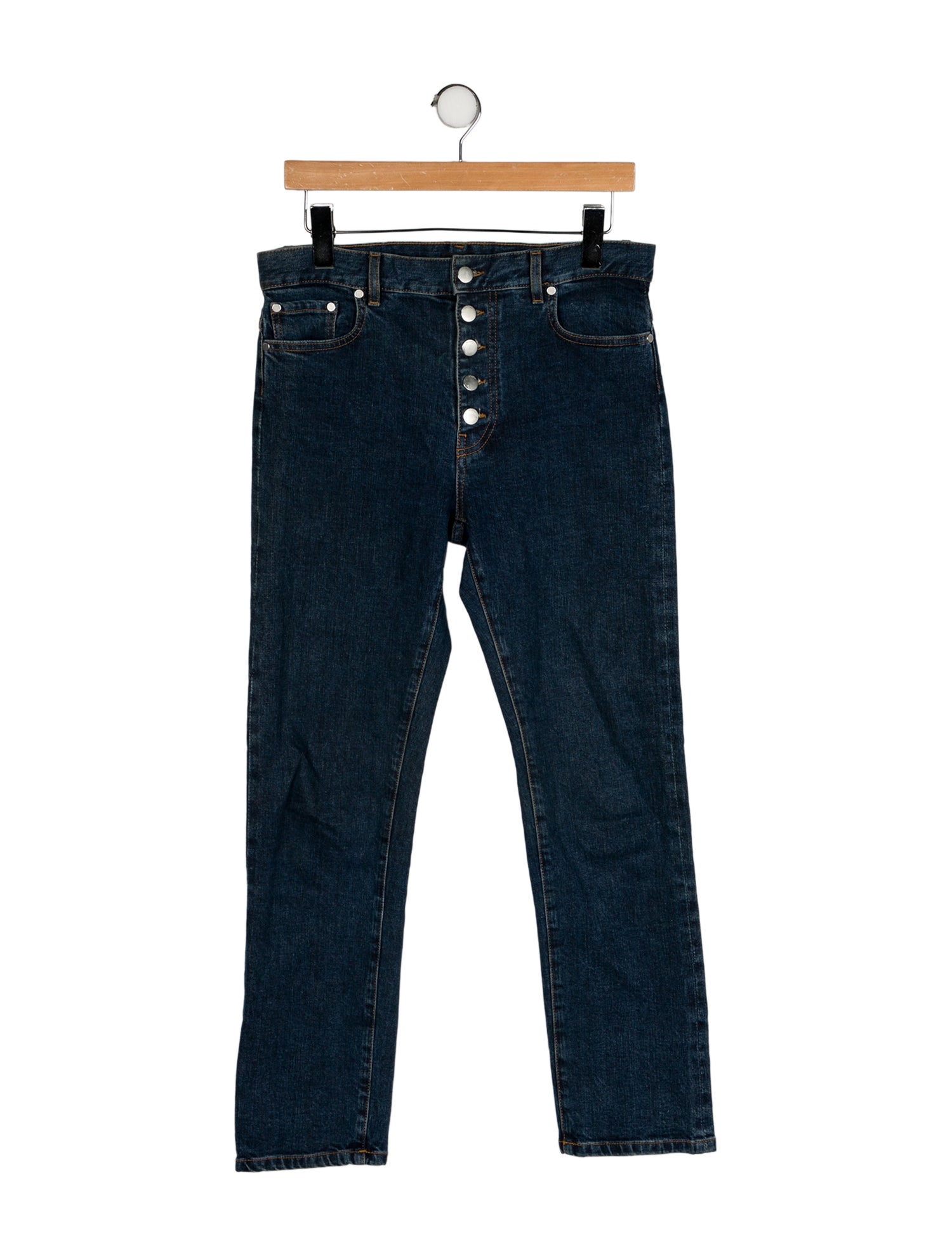 Joseph Mid-Rise Straight Leg Jeans