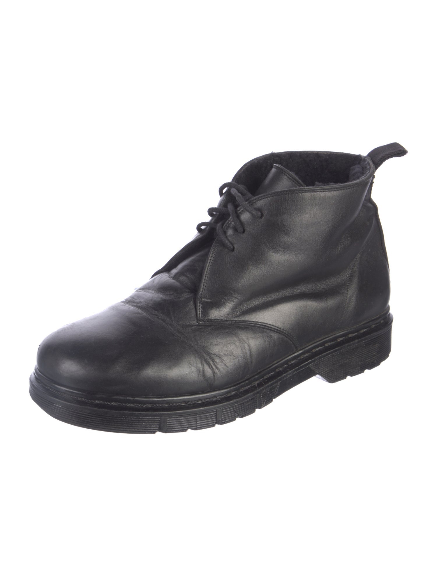Joseph Leather Lace-Up Boots