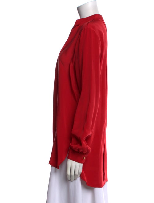 Joseph Silk V-Neck Blouse