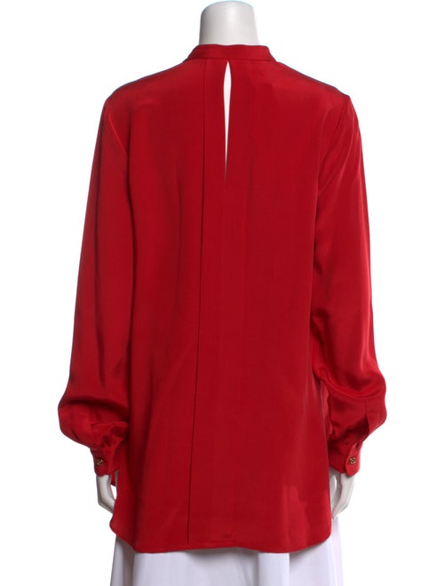 Joseph Silk V-Neck Blouse