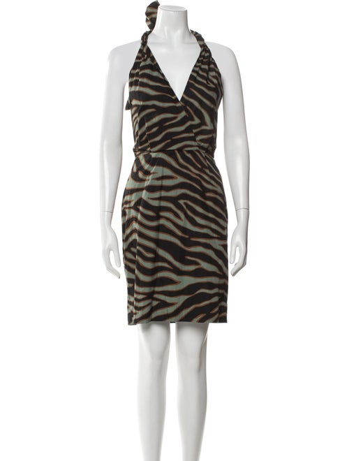 Joseph Animal Print Mini Dress