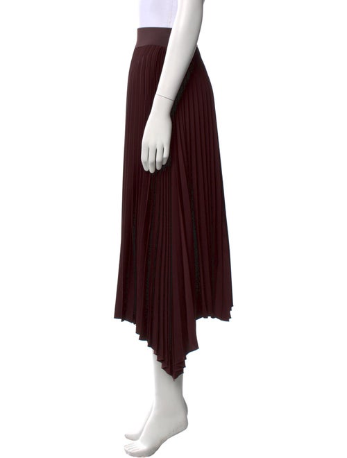 Joseph Pleated Accents Midi Length Skirt