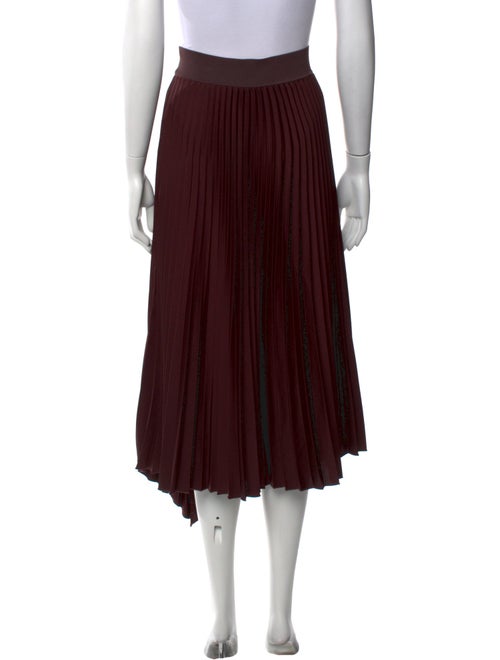 Joseph Pleated Accents Midi Length Skirt