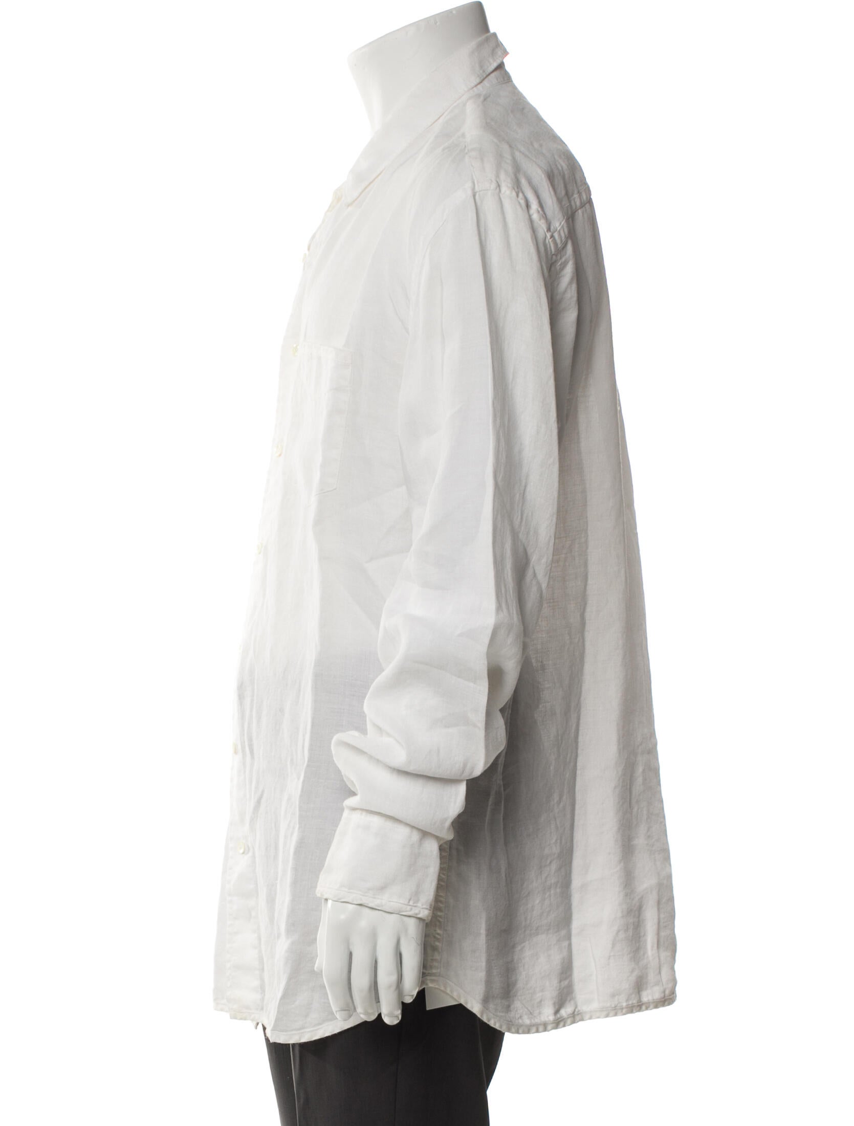 Joseph Linen Long Sleeve Dress Shirt