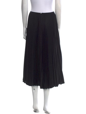 Joseph Pleated Accents Midi Length Skirt