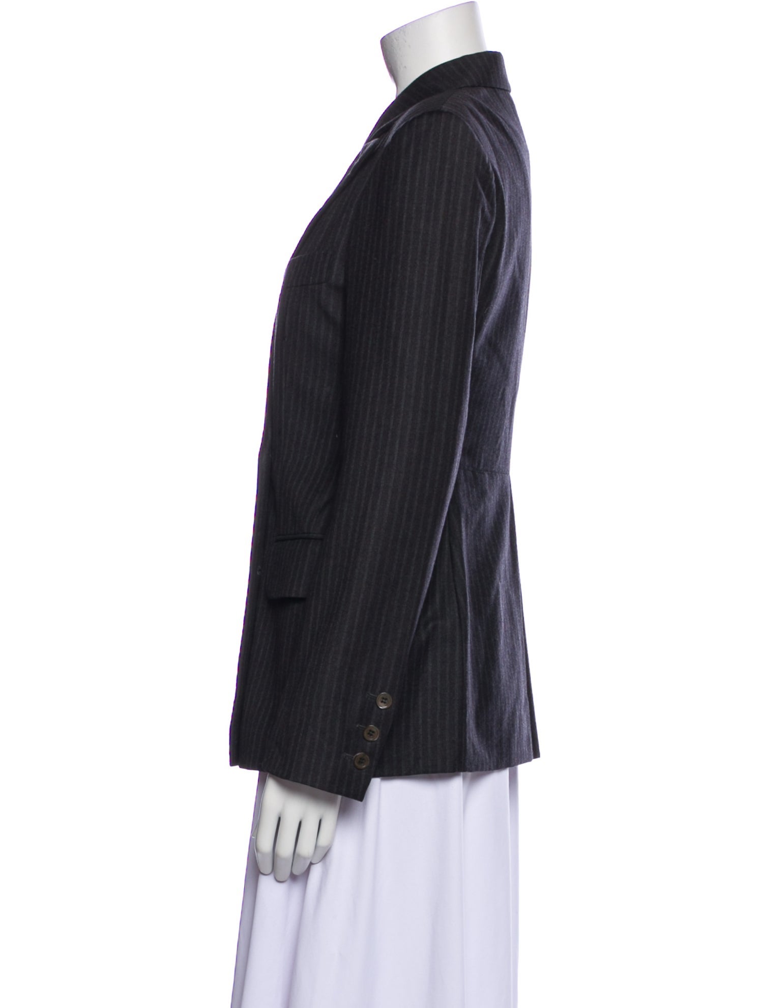 Joseph Wool Striped Blazer