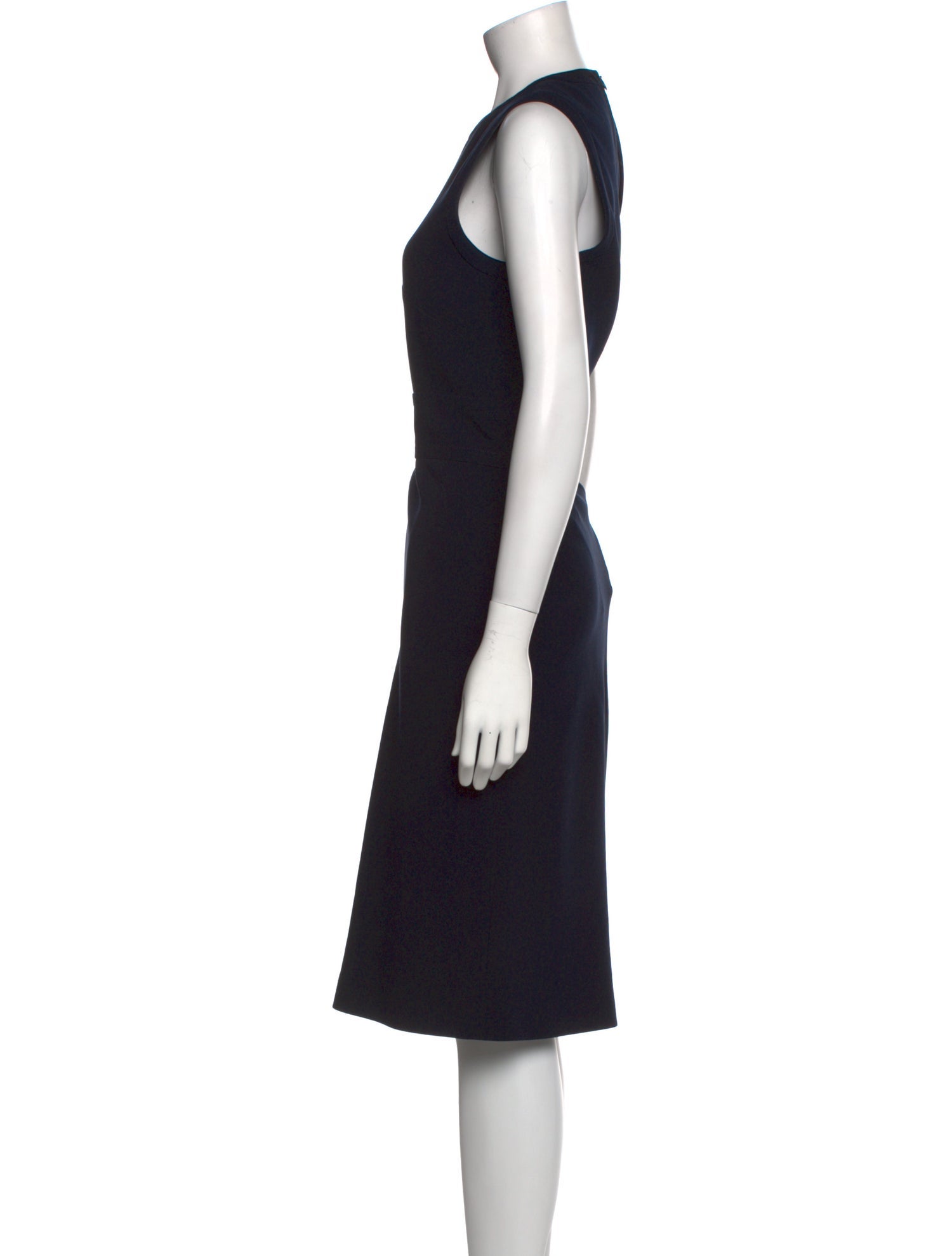 Joseph Crew Neck Midi Length Dress