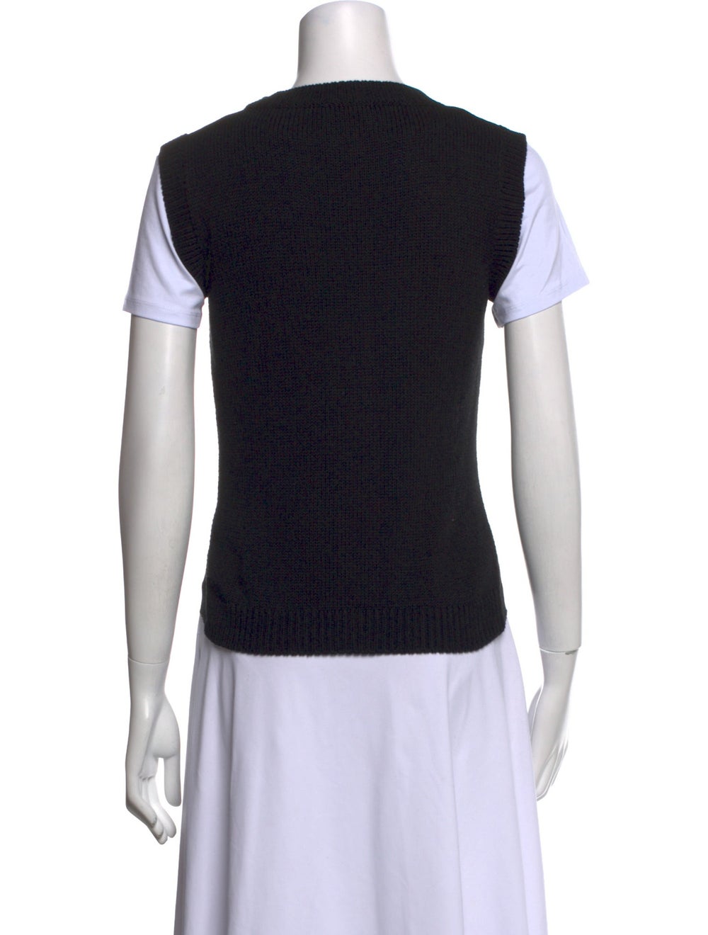 Joseph Colorblock Pattern Crew Neck Sweater - image 3