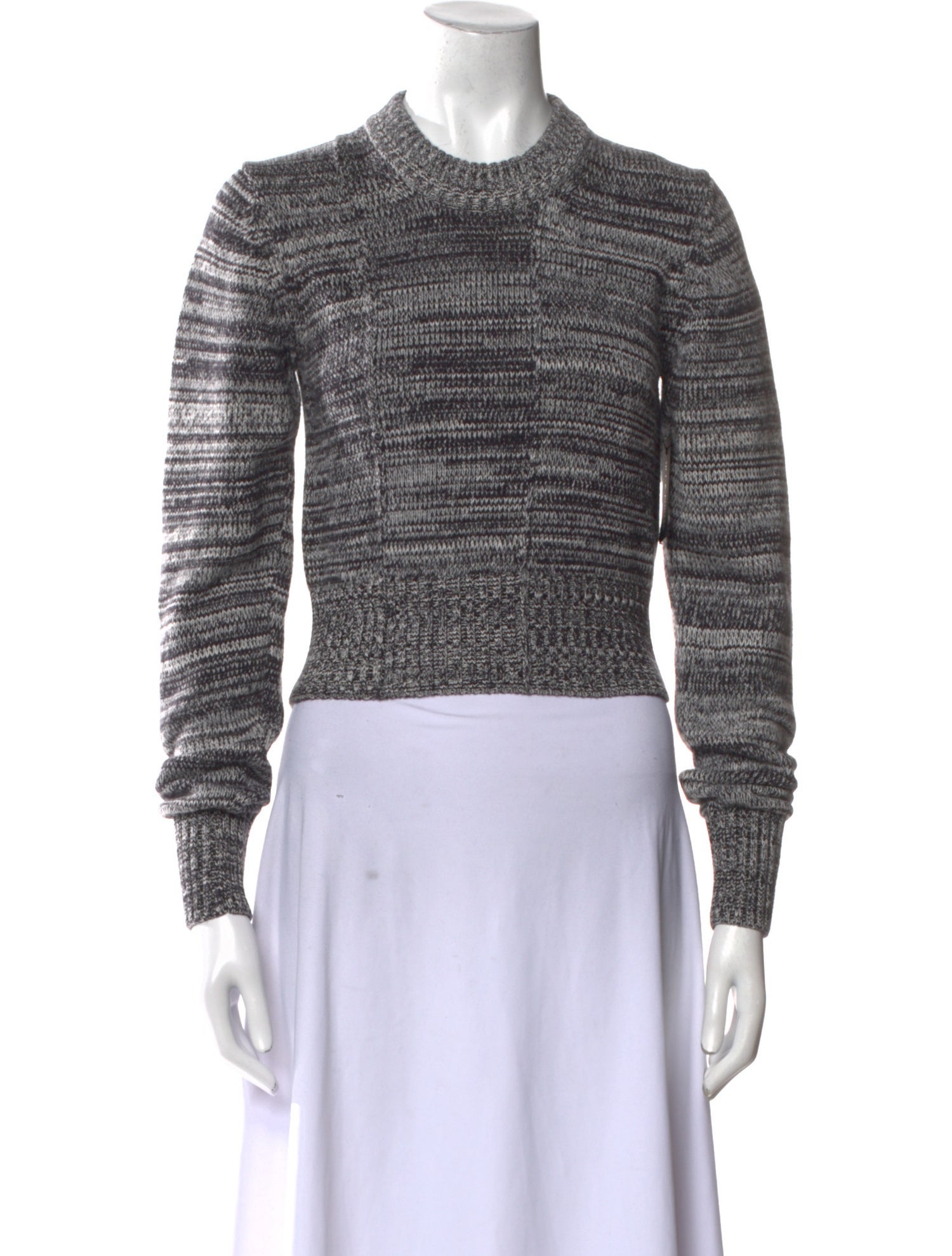 Joseph Striped Crew Neck Sweater