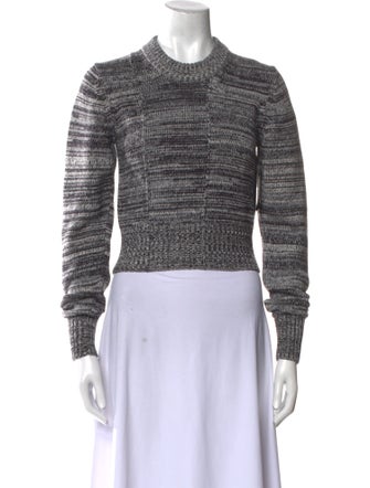 Joseph Striped Crew Neck Sweater