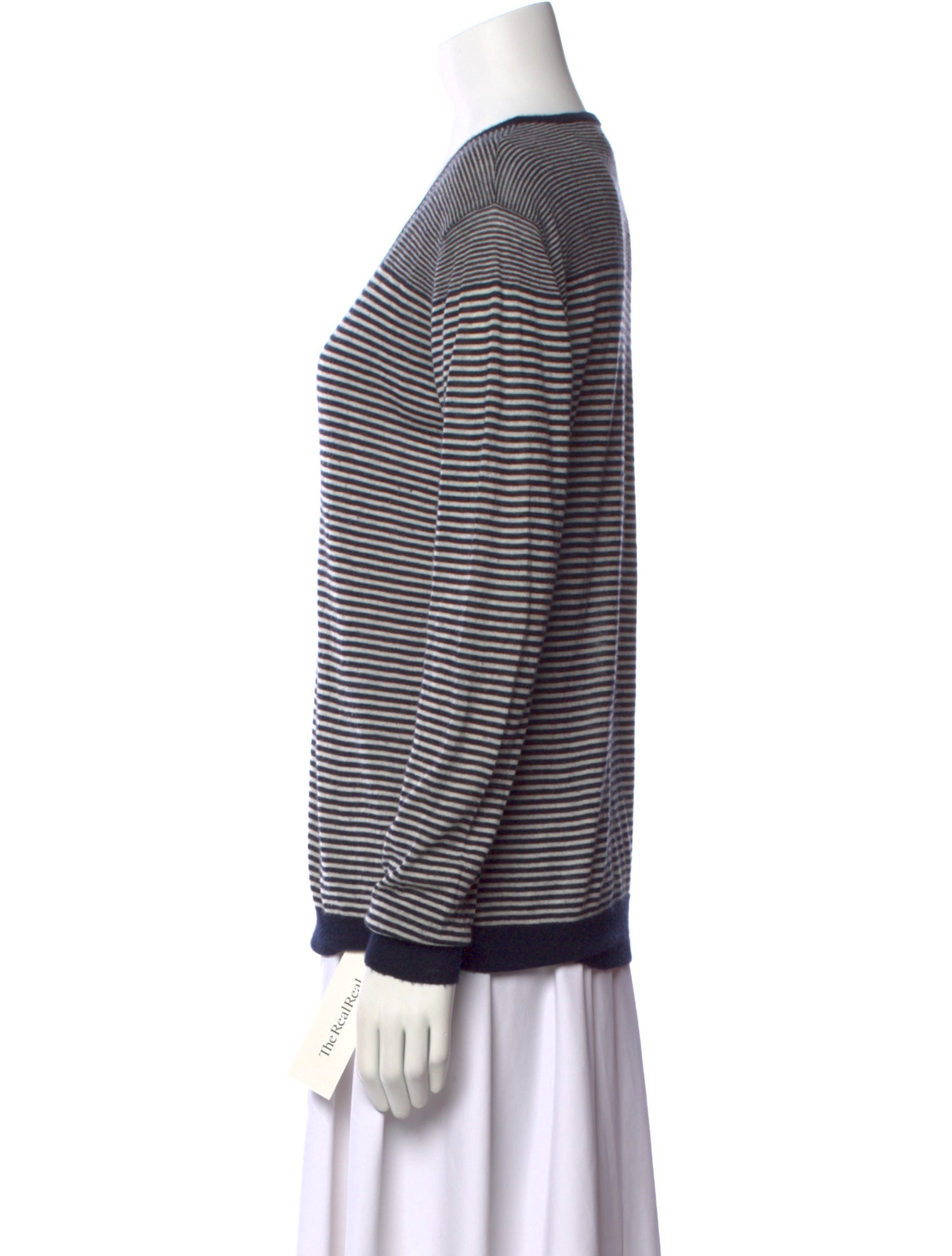 Joseph Cashmere Striped Sweater