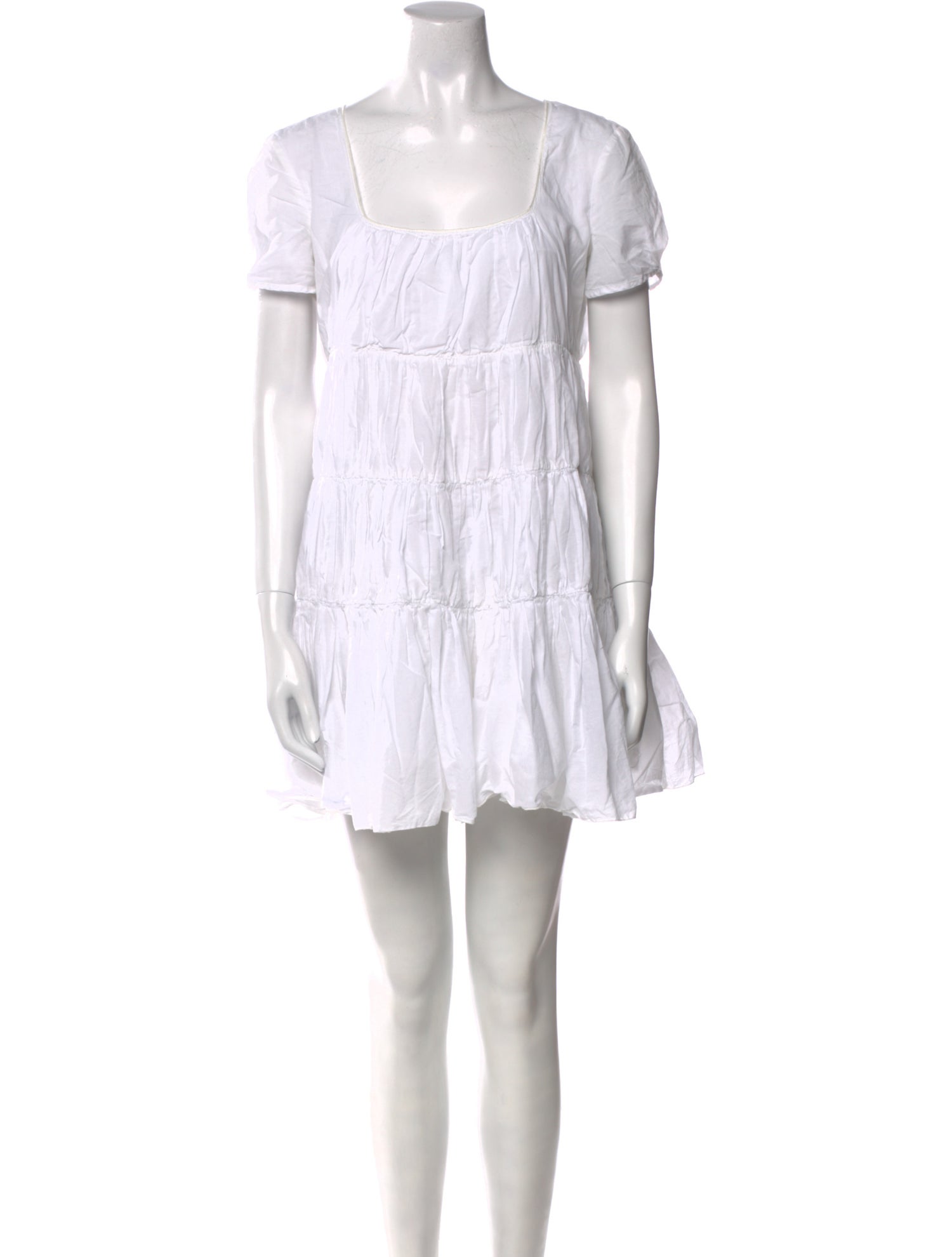 Joseph Square Neckline Mini Dress