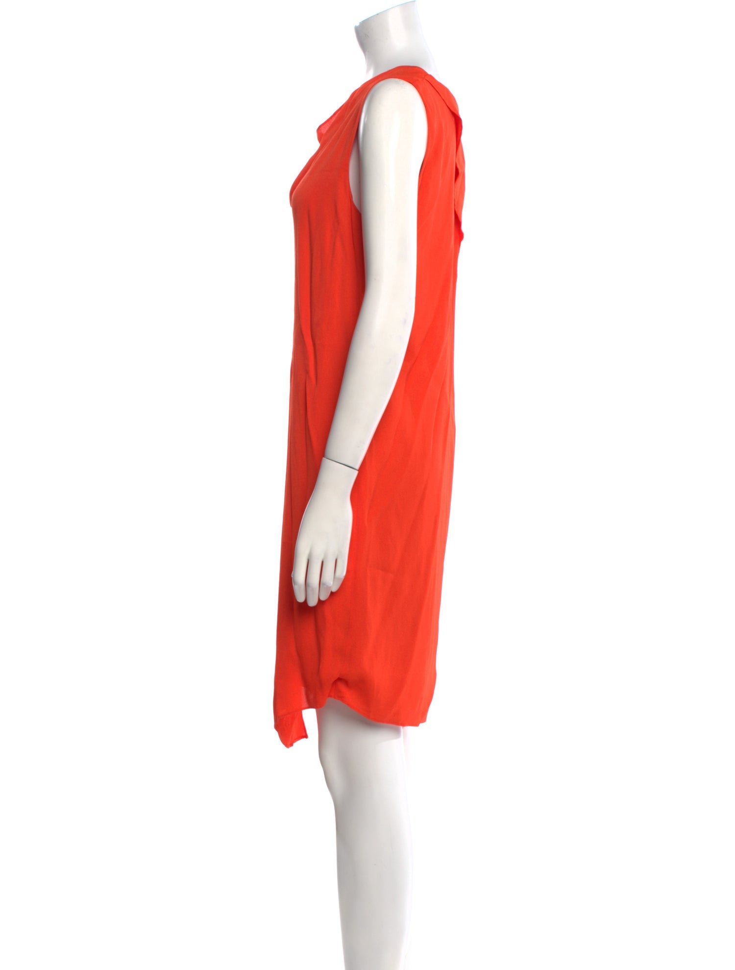 Joseph Cowl Neck Knee-Length Dress