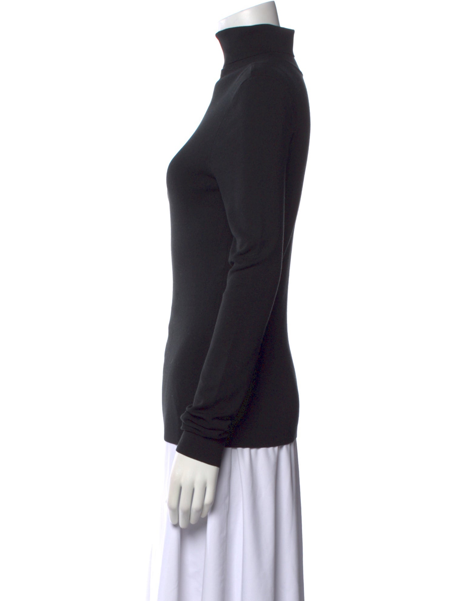 Joseph Silk Turtleneck Sweatshirt