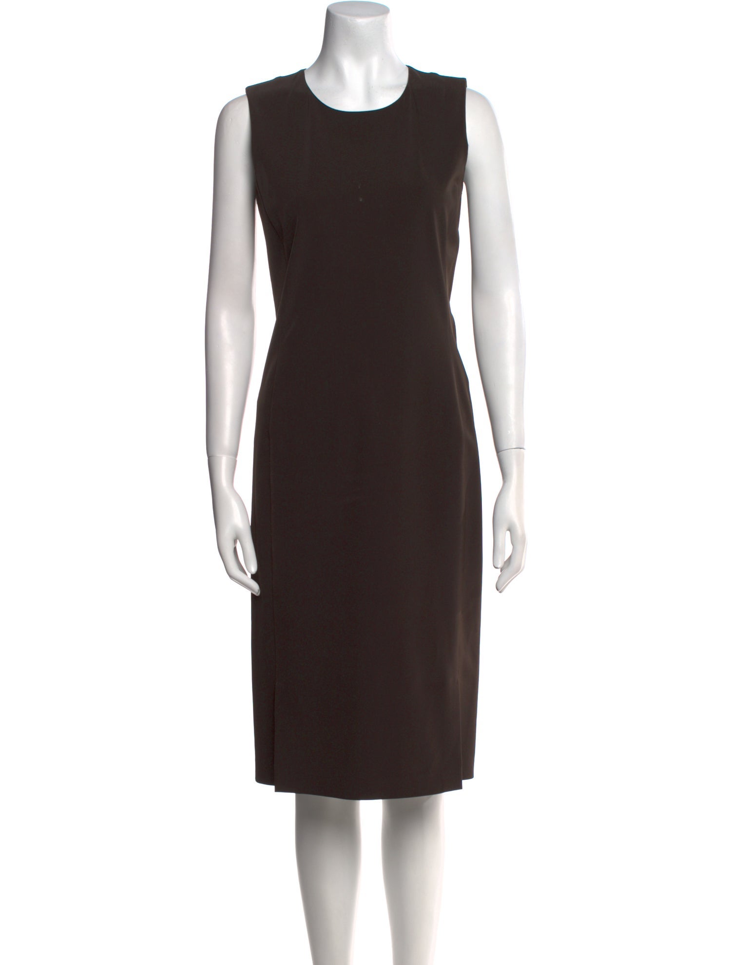 Joseph Scoop Neck Midi Length Dress