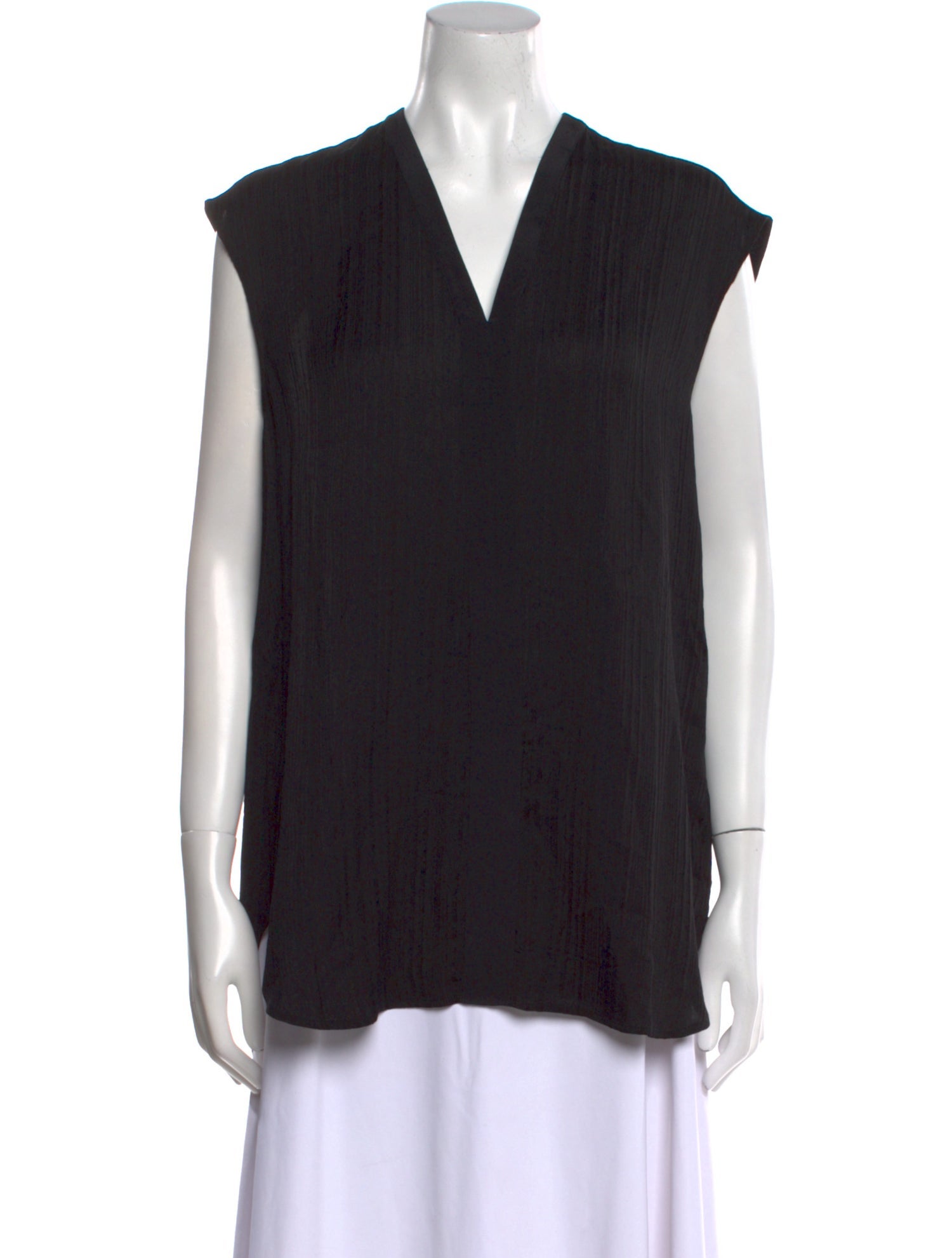 Joseph V-Neck Sleeveless Blouse