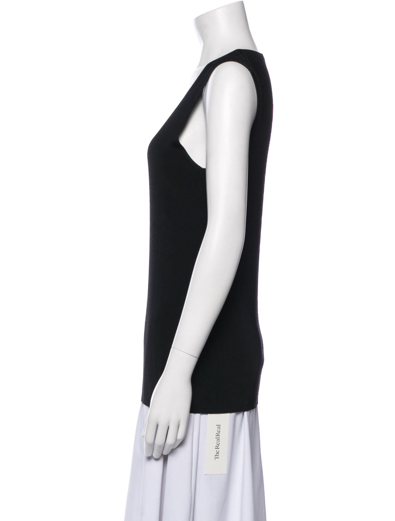 Joseph V-Neck Sleeveless Top