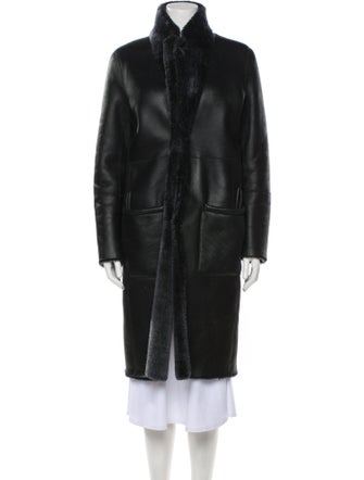 Joseph Faux Fur Coat