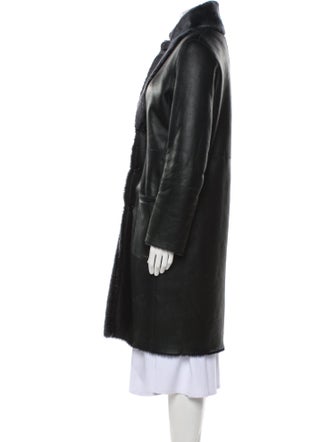 Joseph Faux Fur Coat